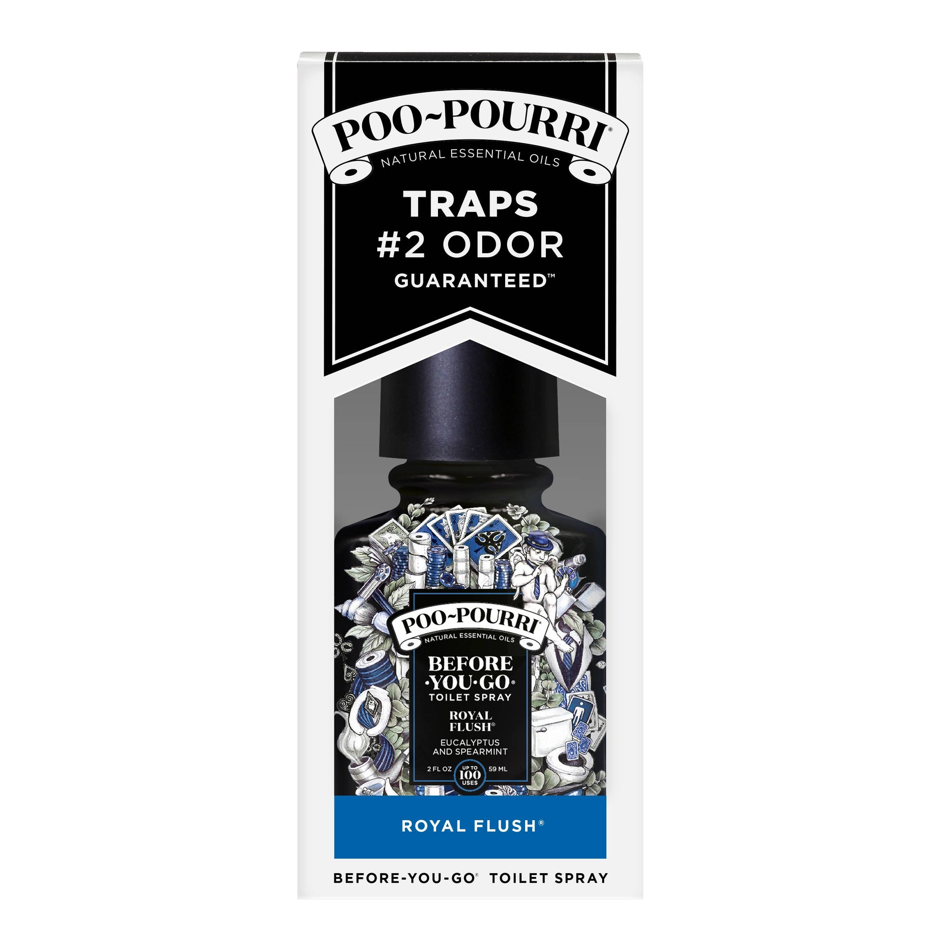 Poo~Pourri Royal Flush, Toilet Spray 2oz